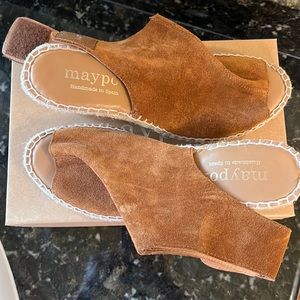 Maypol Anthropologie Suede